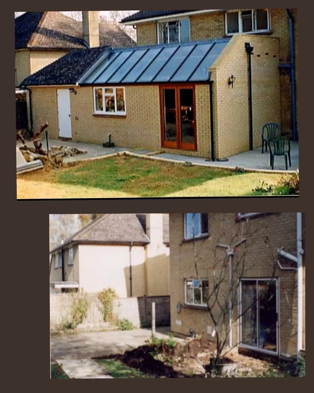 Rear kitchen extension with matched brickwork in Surrey by ADO Builders